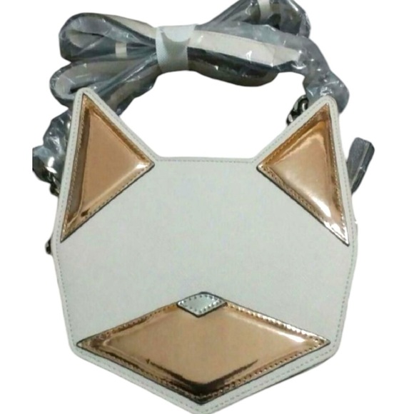 Authentic KARL LAGERFELD Choupette Cat Face Crossbody Bag - Picture 7 of 9